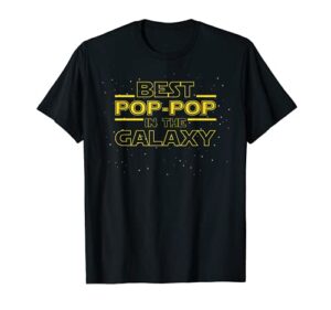 Grandpa Pop-Pop Shirt Gift, Best Pop-Pop in the Galaxy T-Shirt