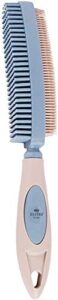 Handy Rubber Pet Hair Removal Tool, Reusable Rubber Brush to Remove Dog and Cat Hair from Furniture, Car, Carpet, Silicone Lint and Debris Remover, Pet Hair Remover Brush - by ELITRA HOME