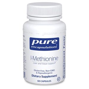 Pure Encapsulations L-Methionine | Glutathione and Amino Acid Supplement for Joints, Liver and Pancreas Support, Antioxidants, and Nervous System* | 60 Capsules