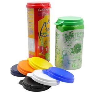 Soda Pop & Beverage Can Covers - Made in USA - Sold by Vets – Prevents Spills - Retains Fizz - BPA-Free