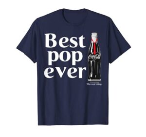 Coca-Cola Best Pop Ever Dad Bottle Graphic T-Shirt