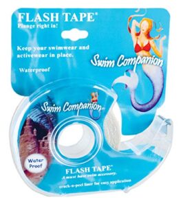 Braza Swim Flash Tape - 1 Roll, Clear, 20 ft