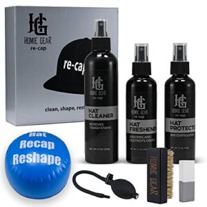 Homiegear Re Cap Cleaning Kit - Hat Care for New Era Cap for Cleaning Refreshment Reshape & Protection your Cap - Used for All Types of Cap & Hat