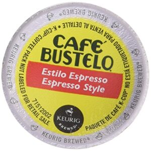 Keurig Cafe Bustelo Coffee Espresso K-Cups Cuban (36 Count)