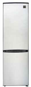 RCA RFR9004 Cubic Foot Fridge with Bottom Mount Freezer, 9.2 cu. ft, Stainless