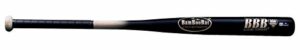 BamBoo Bat HNBB34ASA Softball Bat, Natural Handle/Black Barrel, 34-Inch/30-Ounce