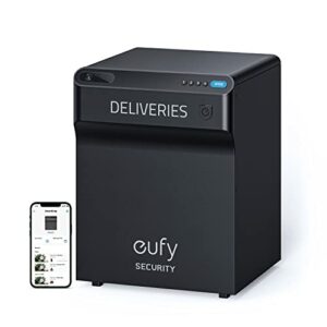 eufy Security, SmartDrop, Smart Delivery Package Drop Box, Built-in 1080P Camera, 2-Way Audio, Remote Control, 2.4 GHz Wi-Fi, App Notifications for Deliveries