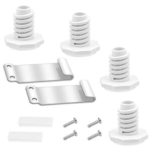 W10869845 Stack Kit for Whirlpool Standard and Long Vent Dryer-Replaces W10298318, W10298318RP, W10761316 W10298318RP 1862761, 52774, AH3407625 by AMI PARTS