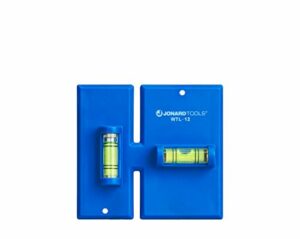 Jonard Tools WTL-12, Wall Box Template and Level for Old Work Electrical Boxes,Blue