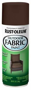 Rust-Oleum 358836 Outdoor Fabric Spray Paint, 12 oz, London Gray