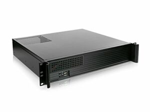 iStar D Value D-213-MATX 2U Rackmount Server Chassis (Black)
