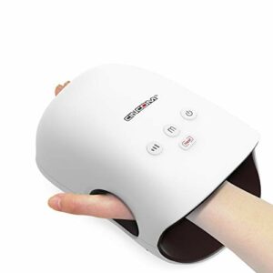 CINCOM Hand Massager - Cordless Hand Massager with Heat and Compression for Arthritis and Carpal Tunnel - Gifts for Women(A-WH)