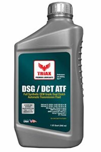 Triax DSG/DCT ATF Dual Clutch Full Synthetic, Lifetime Fill, for All Dual Clutch Transmissions, High Performance Speed Shift with SureShift No Slip Additive (1 Quart)