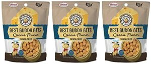 Exclusively Pet 3 Pack of Best Buddy Bits Cheese Flavor Training Treats for Dogs, 5.5 Ounces Per Pack
