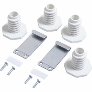 Ultra Durable W10869845 Dryer Stack Kit Replacement by BlueStars – Easy to Install - Exact Fit For Whirlpool Standard & Long Vent Dryers - Replaces W10298318 W10761316 W10298318RP AP6047938 PS3407625