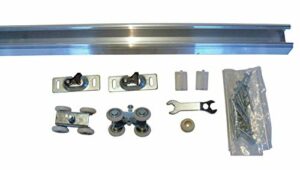 Series 1 - Heavy Duty Pocket Door Kit with Pre-Cut Track and Hardware (24 inch Door- Track Size- 44 3/4 inches)