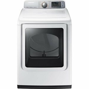 Samsung DVE50M7450W/DVE50M7450W/AC/DVE50M7450W/AC 7.4 Cu. Ft. White Electric Dryer with Steam