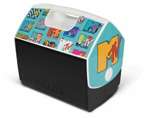 Igloo 16 Quart Limited Edition Retro MTV Logo Portable Lunchbox Elite Playmate Elite Cooler Ice Box