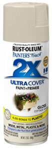 Rust-Oleum 249099 Painter's Touch 2X Ultra Cover, 12 Ounce (Pack of 1), Gloss Navajo White