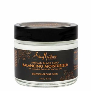 SheaMoisture Balancing Moisturizer for Dry Skin African Black Soap with Shea Butter 2 oz
