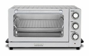 Cuisinart TOB-60NFR Toaster Oven Broiler with Convection , Silver(Renewed)