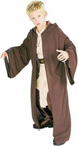 Rubie's Star Wars Classic Child's Deluxe Hooded Jedi Robe, Small , Brown