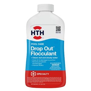 HTH 67080 Swimming Pool Care Drop Out™ Flocculant