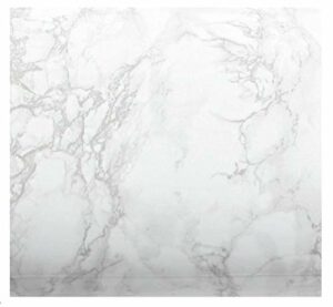 EZ Faux Decor Self Adhesive White Gray Marble Granite Peel and Stick Countertop Update 36
