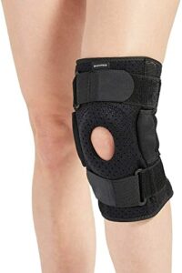 Hinged Knee Brace for Men and Women, Knee Support for Swollen ACL, Tendon, Ligament and Meniscus Injuries