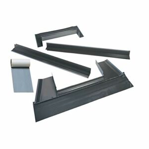 VELUX EDM A06 0000B Skylight Flashing, A06 Metal Roof Kit w/Adhesive Underlayment for Deck Mount Skylights