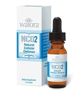 Waiora NCD2 Activated Liquid Zeolite Drops,, Natural Body Cleanse and Immune System Support, Promotes pH Balance, Gut Health, Healthy Inflammatory Response