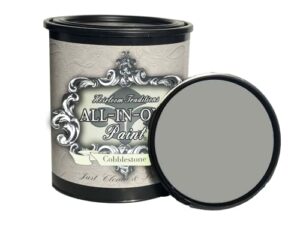 ALL-IN-ONE Paint by Heirloom Traditions, Cobblestone (Gray), 32 Fl Oz Quart