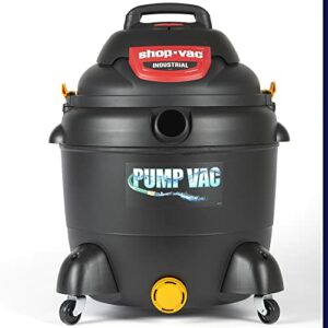 Shop-Vac 9601806 Industrial Wet Dry Pump Vac, 18 Gallon, 1-1/4 Inch x 8 Foot Hose, 130 CFM, (1-Pack)