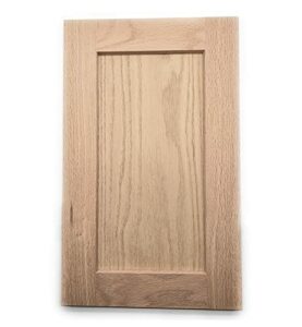 ONESTOCK 24H x 11W Unfinished Oak Kitchen Cabinet Door Replacement, Shaker Style