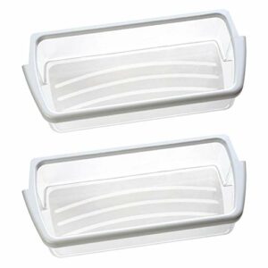2 Packs W10321304 Refrigerator Door Shelf Bin by SupHomie - Compatible with Whirlpool Refrigerator Replaces WPW10321304 PS11752778