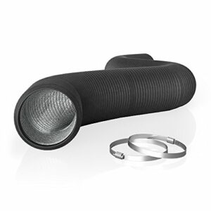 AC Infinity Flexible 6-Inch Aluminum Ducting, Heavy-Duty Four-Layer Protection, 25-Feet Long for Heating Cooling Ventilation and Exhaust