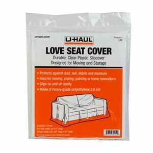 U-Haul Moving & Storage Love Seat Cover (Fits Two-Seater Sofas and Couches up to 5' in Length) - 94