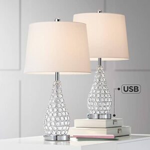 360 Lighting Sergio Modern Contemporary Accent Table Lamps 23.5