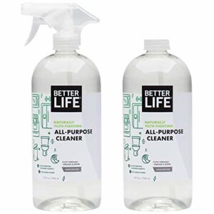 Better Life Natural All-Purpose Cleaner, Safe Around Kids & Pets, 2409C, 32 Fl Oz (Pack of 2)