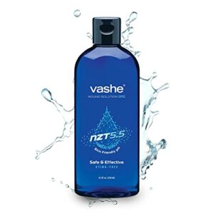 Vashe Wound Solution OTC | Pure Hypochlorous Acid-Preserved Wound Cleanser | Home Wound Care and Wound Cleanser | Non-Cytotoxic and Skin-Neutral pH | 8 Fl Oz