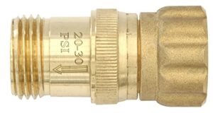 25 psi Water Pressure Reducer Regulator for Drip Irrigation System, 3/4 inch Hose Thread, 150 psi Max Inlet Pressure, Lead-free Brass