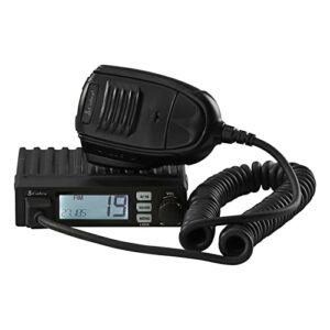 Cobra 19 MINI Recreational CB Radio - Emergency Radio, Travel Essentials, Instant Channel 9, 4-Watt Output, Full 40 Channels, Time Out Timer