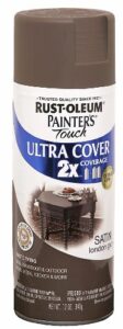 Painter's Touch 2X 12 Oz London Gray Cover Spray Paint Satin [Set of 6]