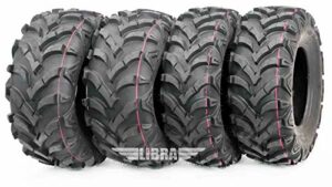 Set 4 ATV tires 24x8-12 & 24x9-11 fit for 00-06 Honda Fourtrax Rancher TRX350FM 350 4X4