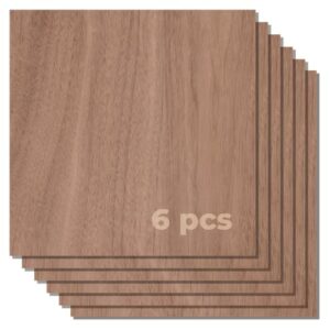 xTool Selected Walnut Plywood 6pcs, 1/8