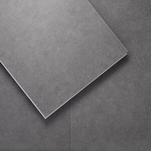 LUCiDA SURFACES Luxury Vinyl Flooring Tiles-Interlocking Flooring for DIY Installation-8 Stone-Look Planks-Holland Gray-TerraCore-16 Sq. Feet, Box of 8 Tiles