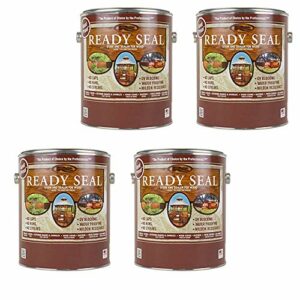 Ready Seal Goof Proof Semi-Transparent Light Oak Oil-Based Wood Stain and Sealer 1 Gal. - Case of: 44
