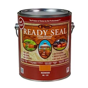 Ready Seal Goof Proof Semi-Transparent Redwood Oil-Based Wood Stain and Sealer 1 gal. - Total Qty: 44