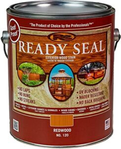 Ready Seal Exterior Stain and Sealer-1 Gallon can (Redwood 120)