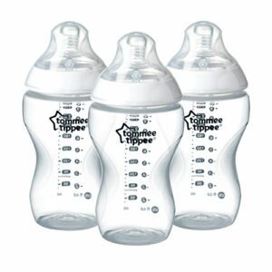 Tommee Tippee Closer to Nature Added Cereal Baby Bottle, Y-cut Bottle Nipple, BPA-free (11oz, 3 Count)